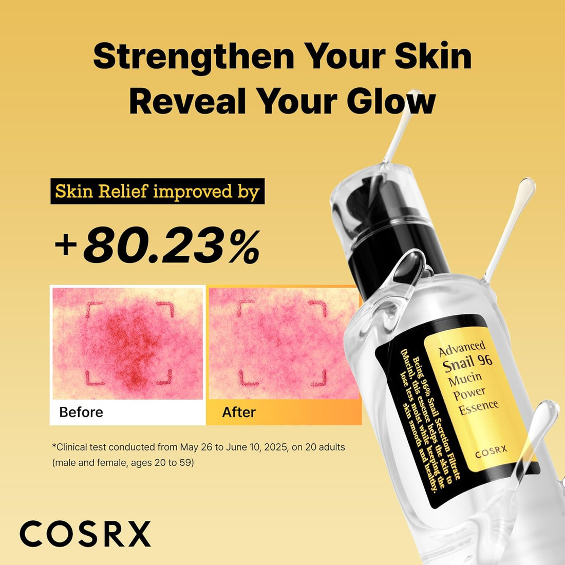 COSRX Advanced Snail 96 Mucin Power Essence – Hydrating & Repairing (100ml)