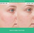 Before and after使用Laneige Cica睡眠面膜的皮肤对比图, LANEIGE Cica Sleeping Mask 60ml