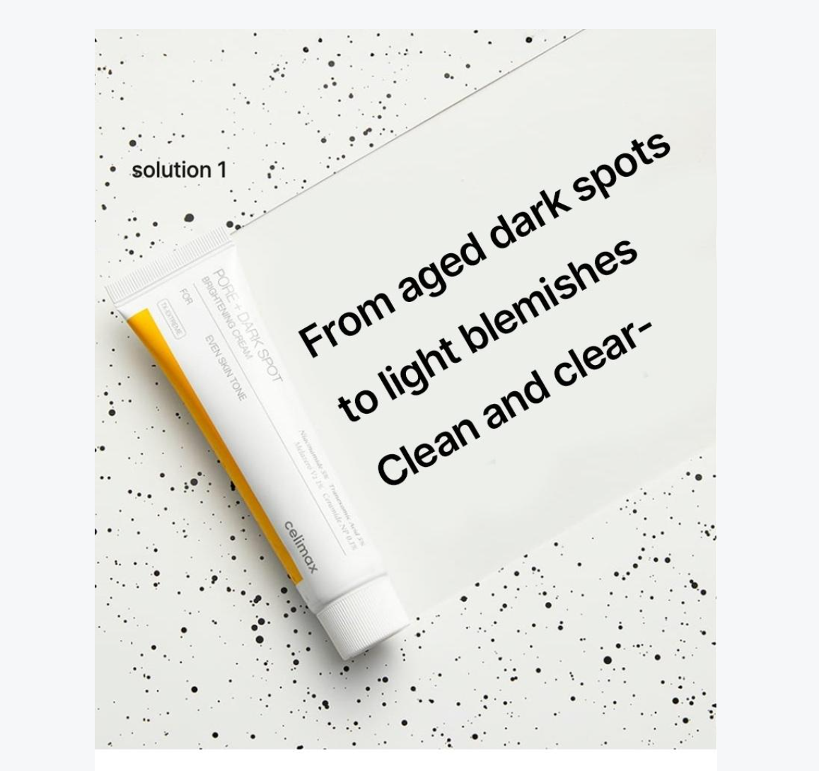 Celimax Pore+Dark Spot Brightening Cream 35ml