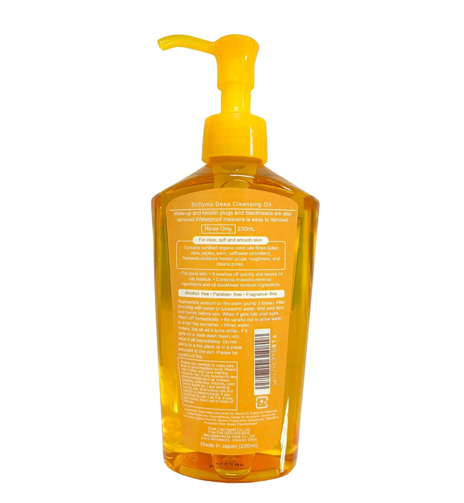 Kose Softymo Deep Cleansing Oil 230ml