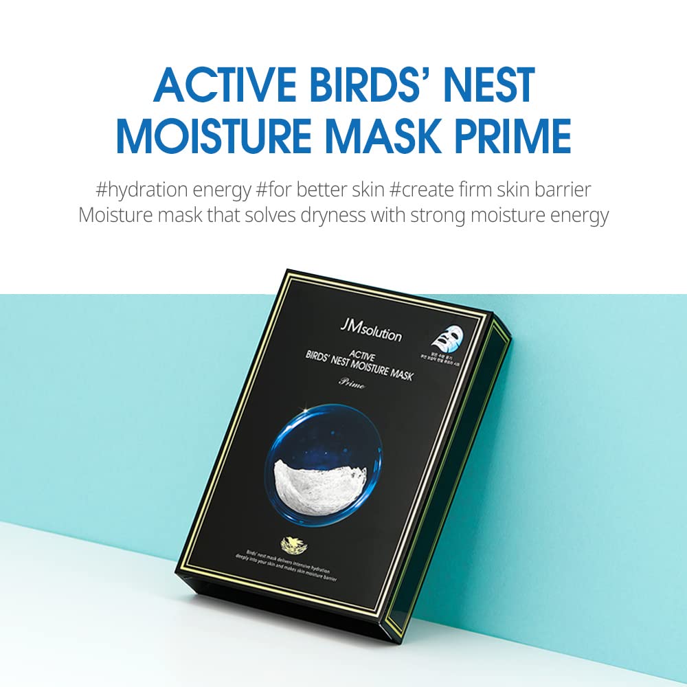 JMsolution Active Bird’s Nest Moisture Mask 10pcs