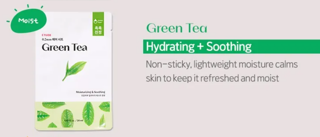 Etude 0.2 Air Mask Green Tea 1pc