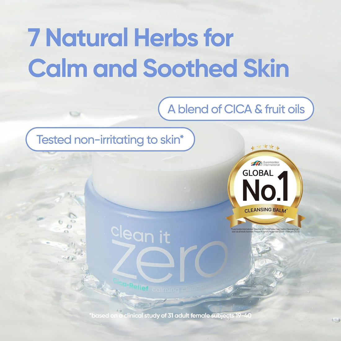 Banila co Clean It Zero Cica-Relief Calming Cleansing Balm 100ml