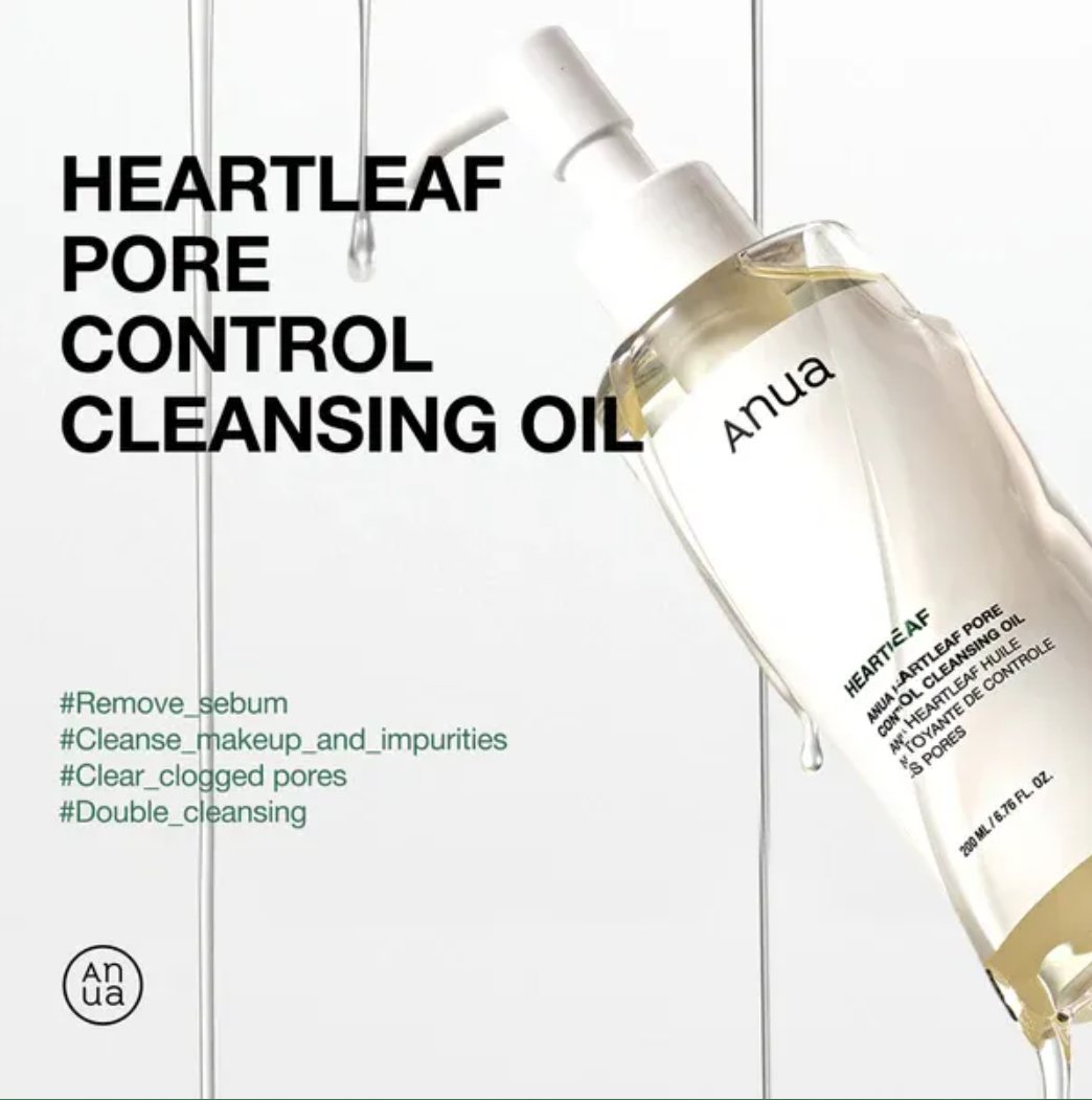 Anua heartleaf pore control cleansing oil 20ml