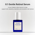 Blue bottle of Dr. Althea 0.1 Gentle Retinol Serum on a white background, Dr.Althea 0.1% Gentle Retinol Serum 30ml
