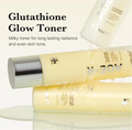 Glutathione Glow Toner bottles with text on a light background, Medicube Age-R Glutathione Glow Toner 140ml