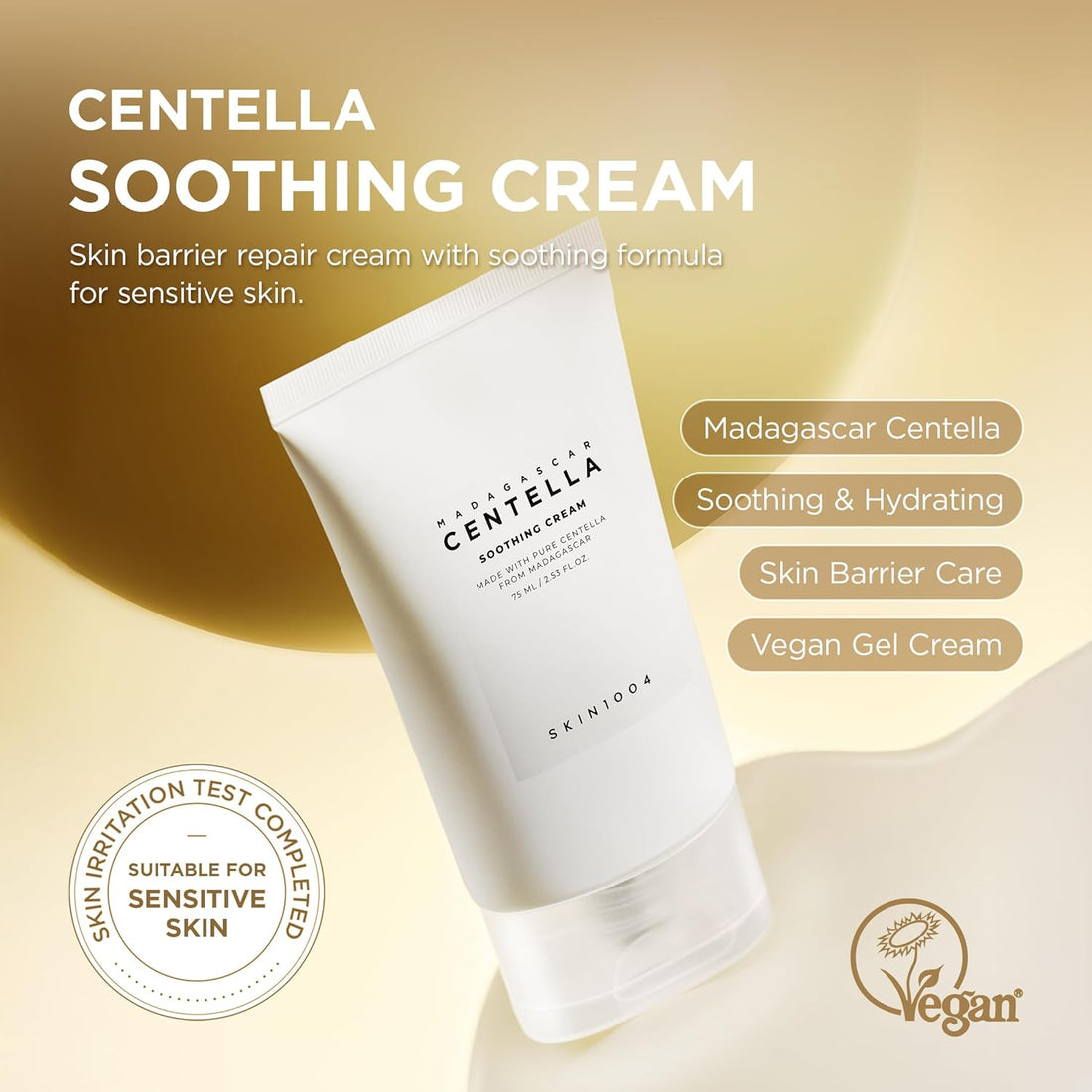 SKIN1004 Madagascar Centella Soothing Cream 75ml