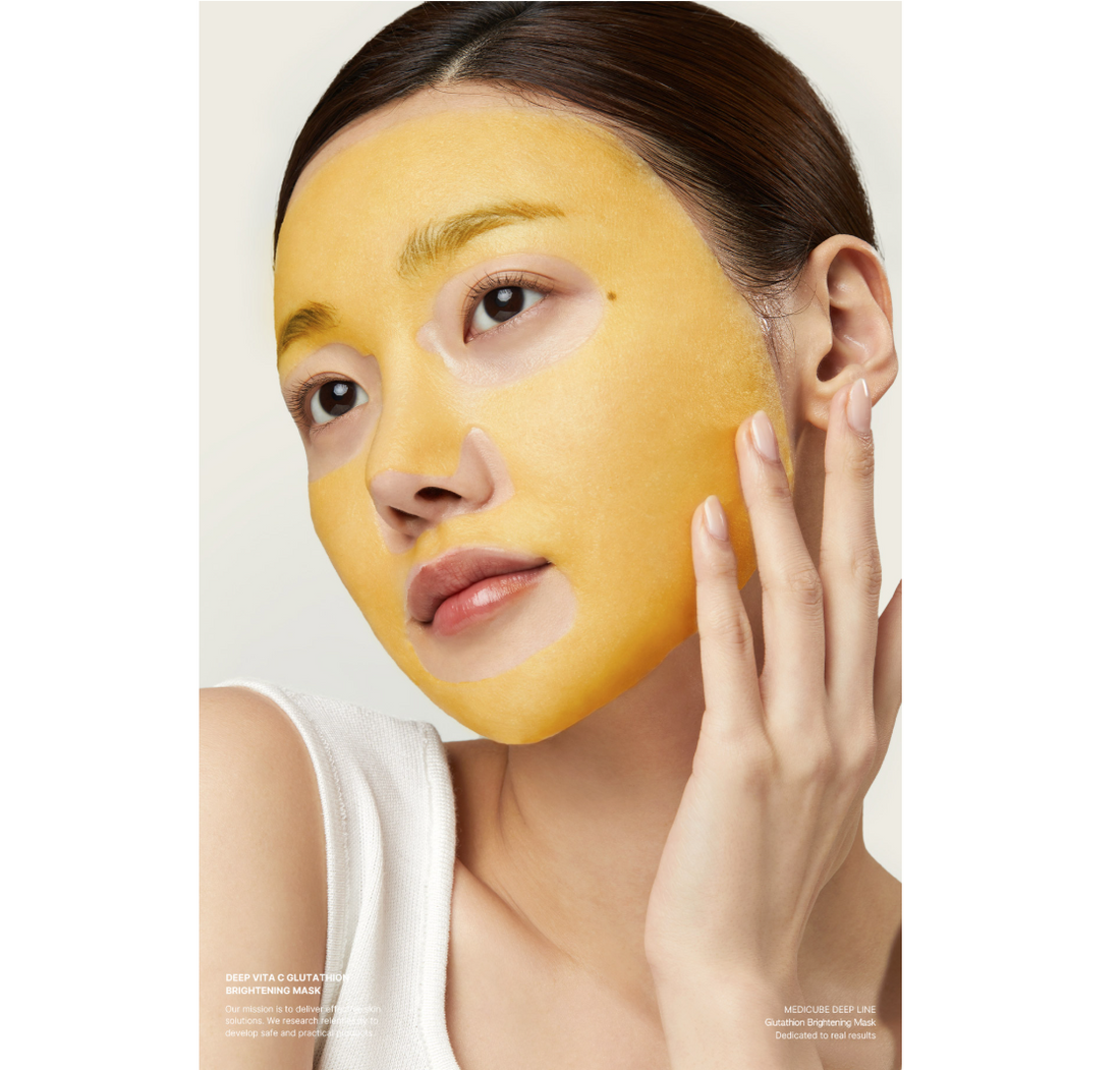 Medicube DEEP VITA C GLUTATHIONE BRIGHTENING MASK 5pc