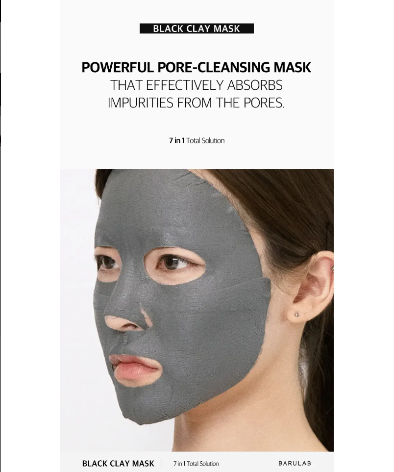 Barulab Black Clay Mask – Special 3D Mud Care