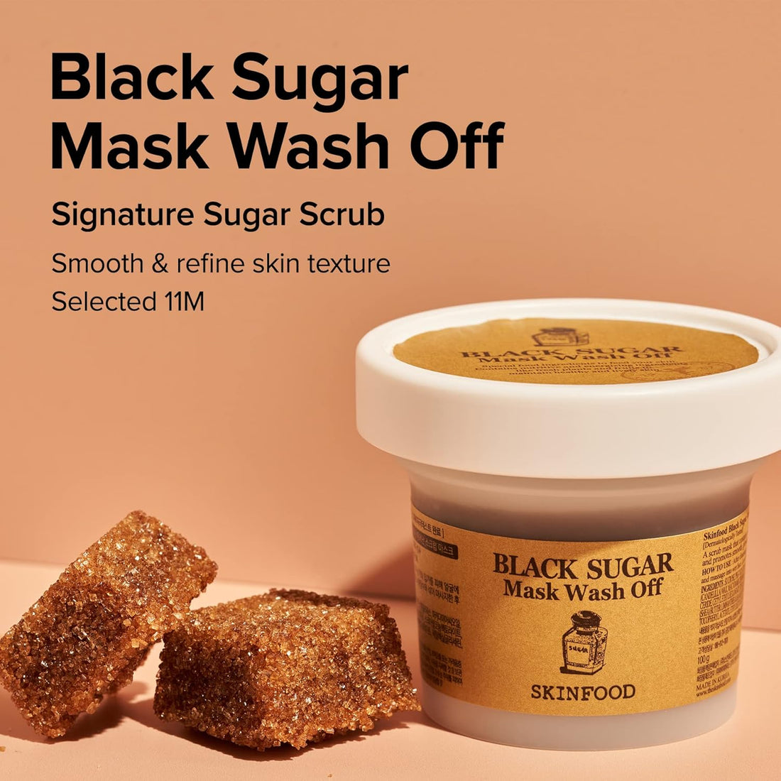Skinfood Black Sugar Mask Washoff 120g