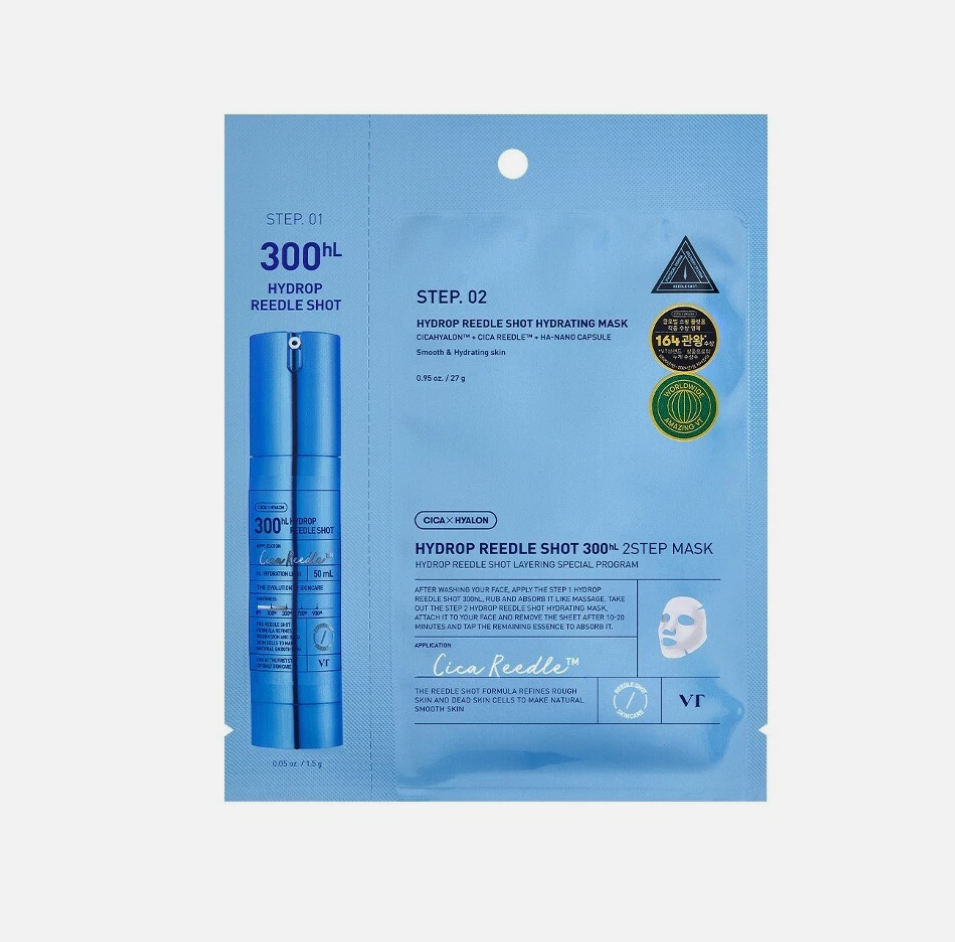 VT Hydro Reedle Shot 100HL / 300HL/ 700HL 2-Step Mask -1 Sheet