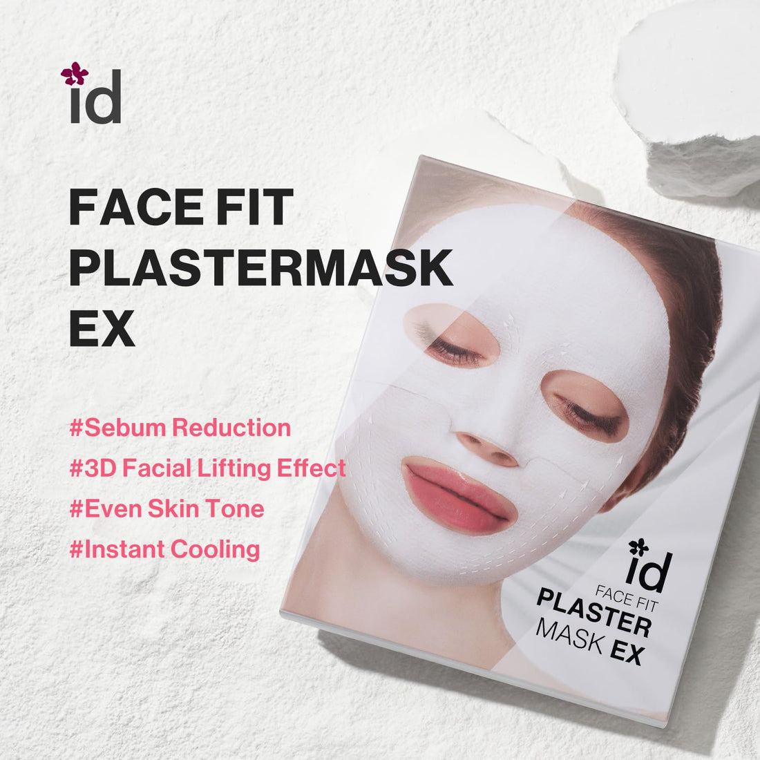 ID PLACOSMETICS FACE FIT PLASTER MASK EX-4ea