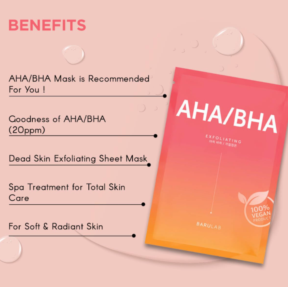 Barulab AHA/BHA Exfolating Mask