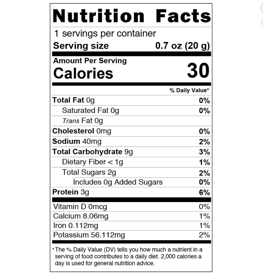 Nutrition facts label for a product with serving size, calories, and nutritional content details. EVERYDAZE Essential Collagen Solution Jelly Stick Pomegranate 10 sticks