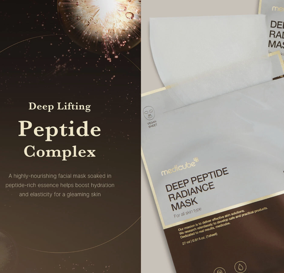 Medicube Deep Peptide Radiance Mask 1pc