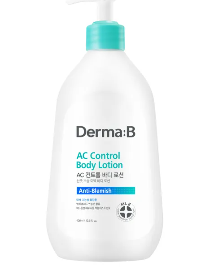 Derma:B AC Control Body Lotion  Soothing Oil Balancing Care 400ml
