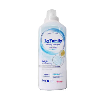 Lyfamily Laundry Detergent Bright White 1KG