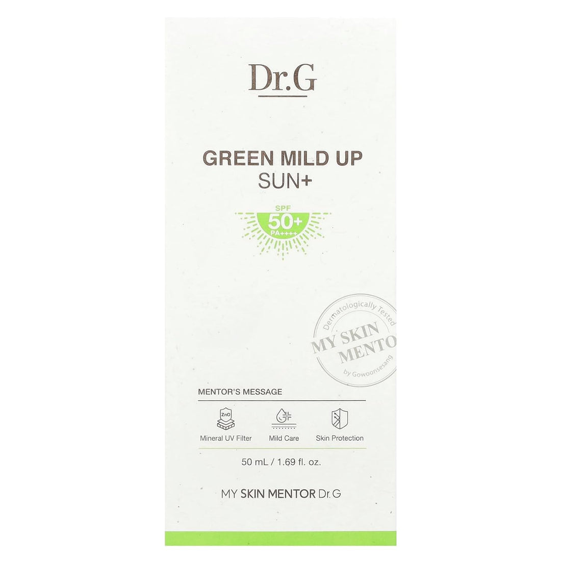 Dr.G Green Mild Up Sun SPF50+ PA++++ 50ml