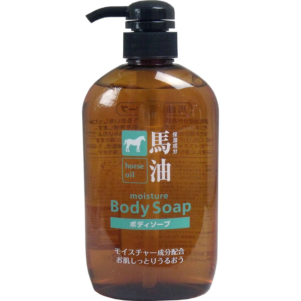 Kumano Oil Horse Oil Body Soap 23.6 fl oz/600 ml