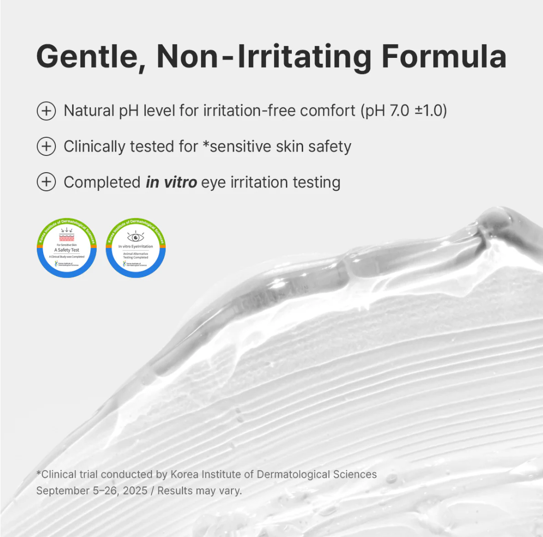 Product packaging with text about a gentle, non-irritating formula on a white background, DR.ALTHEA Lash Boost Serum 9ml