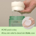 D'Alba Daily Mild Cica Calming Pad 50pads 165ml