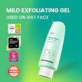 Dr.G Brightening Peeling Gel bottle with awards on a green background, Dr.G Brightening Peeling Gel -120ml