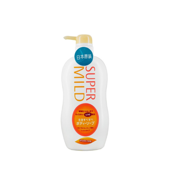 Shiseido Super Mild Body Wash (Tangerine / Floral) 650ml