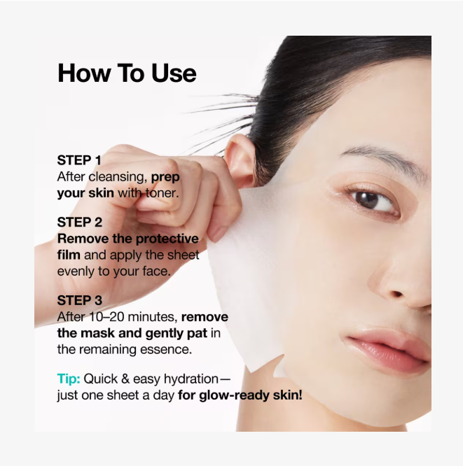 Anua PDRN Hyaluronic Acid Capsule 100 Serum Mask 5 pcs