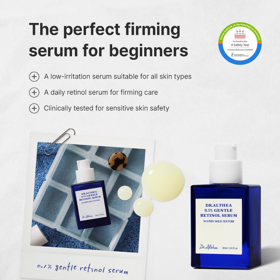 Dr.Althea 0.1% Gentle Retinol Serum 30ml