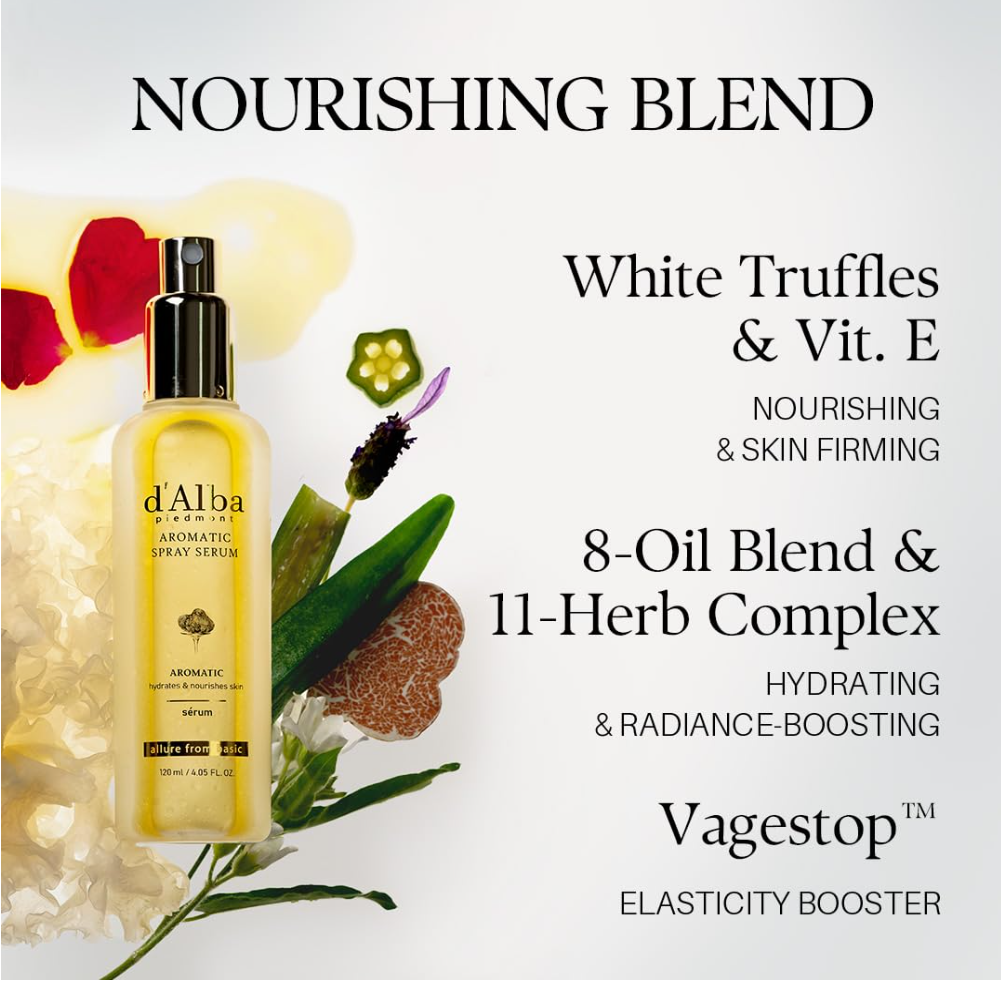 D'alba Aromatic Dpray Serum 120ml