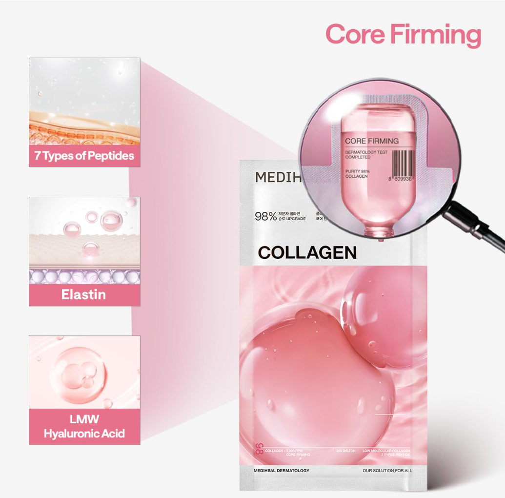 Mediheal Collagen Mask 10+1