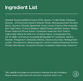 Ingredient list on a green background with Anua logo, Anua Heartleaf Daily Lotion 200ml