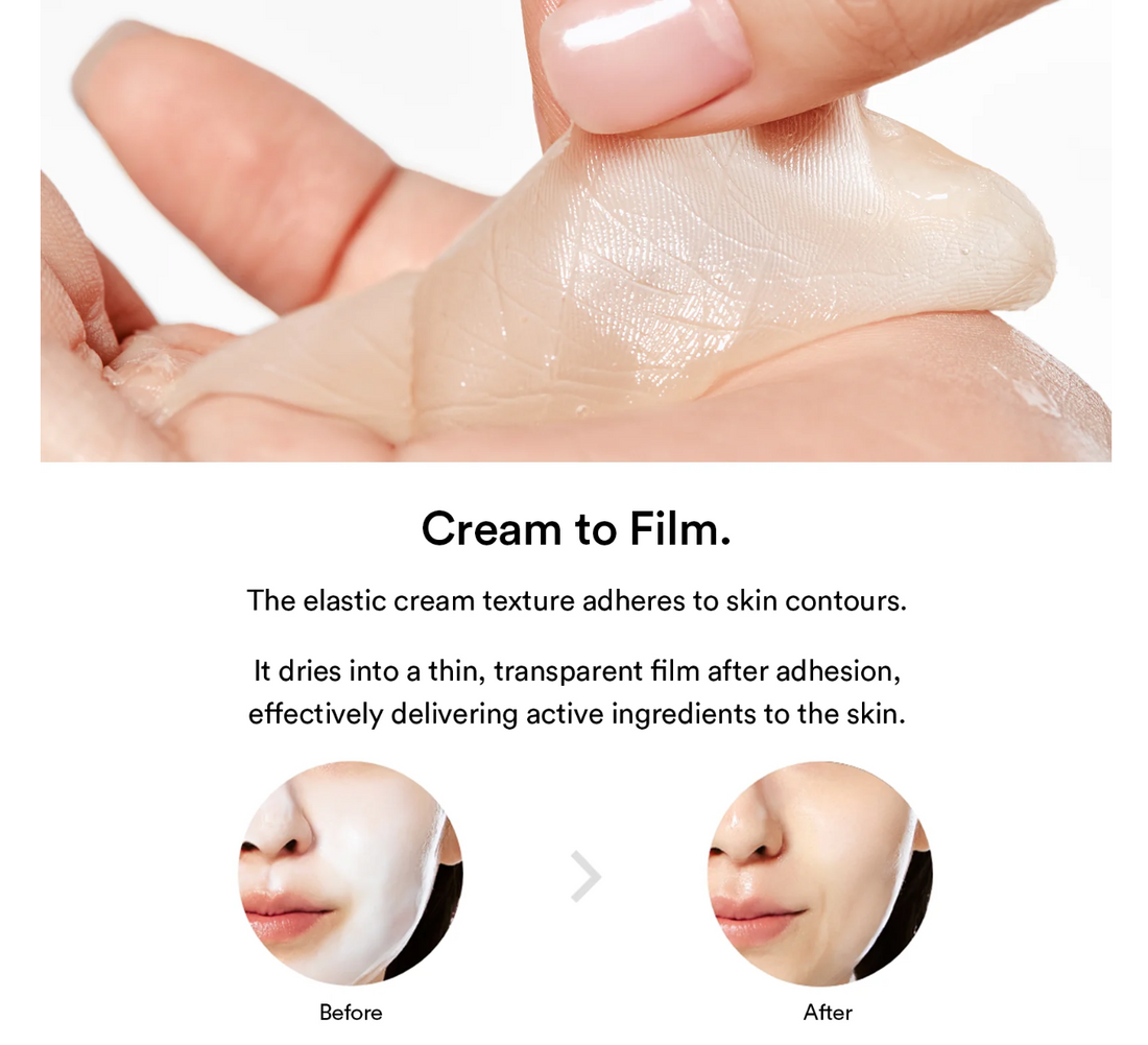 A single tube of Abib Lifting Collagen Wrapping Masque on a clean white background with a soft shadow. Abib Lifting Collagen Wrapping Mask 100ml