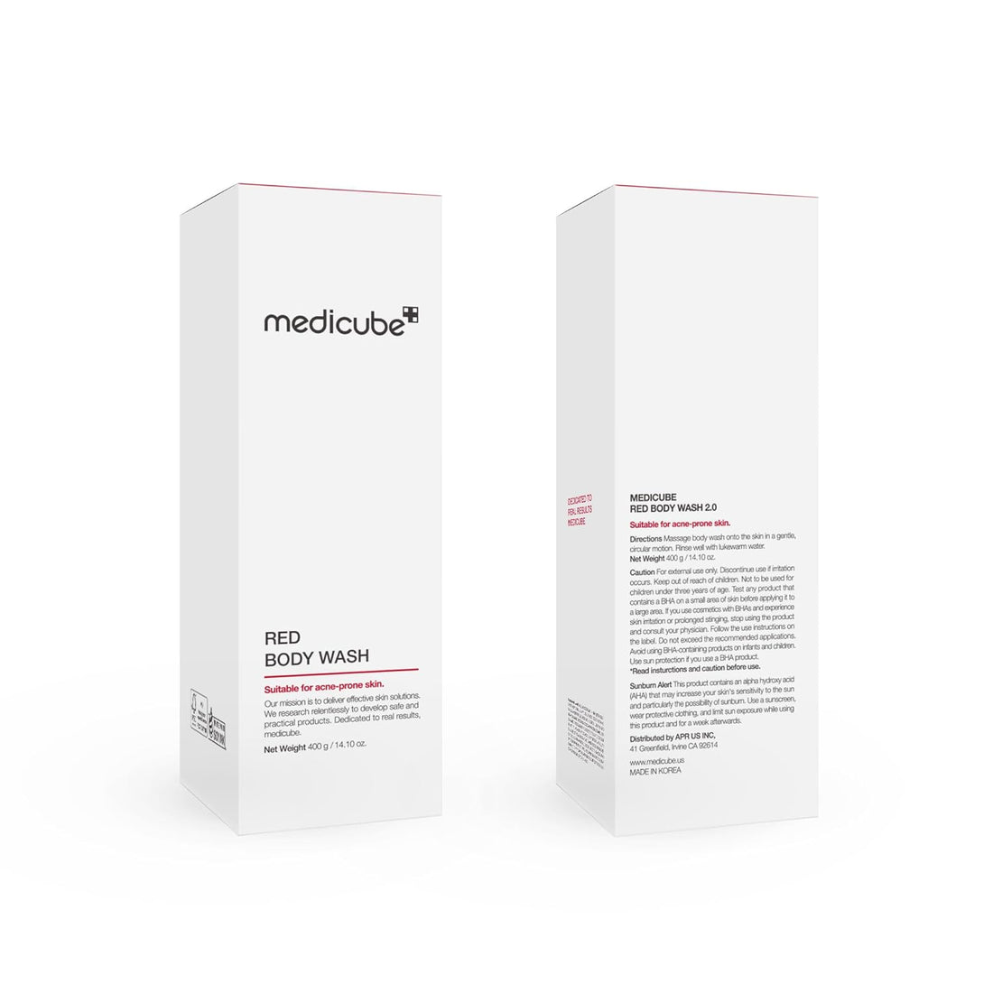 Medicube RED ACNE BODY WASH 2.0 400g