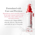 Red and white spray bottle with text about hypochlorous acid on a white background, Medicube Hypochlorous Acid Daily Facial Spray 125ml