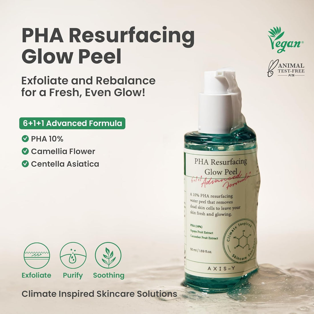 AXIS-Y PHA Resurfacing Glow Peel - 1.69 fl. oz.