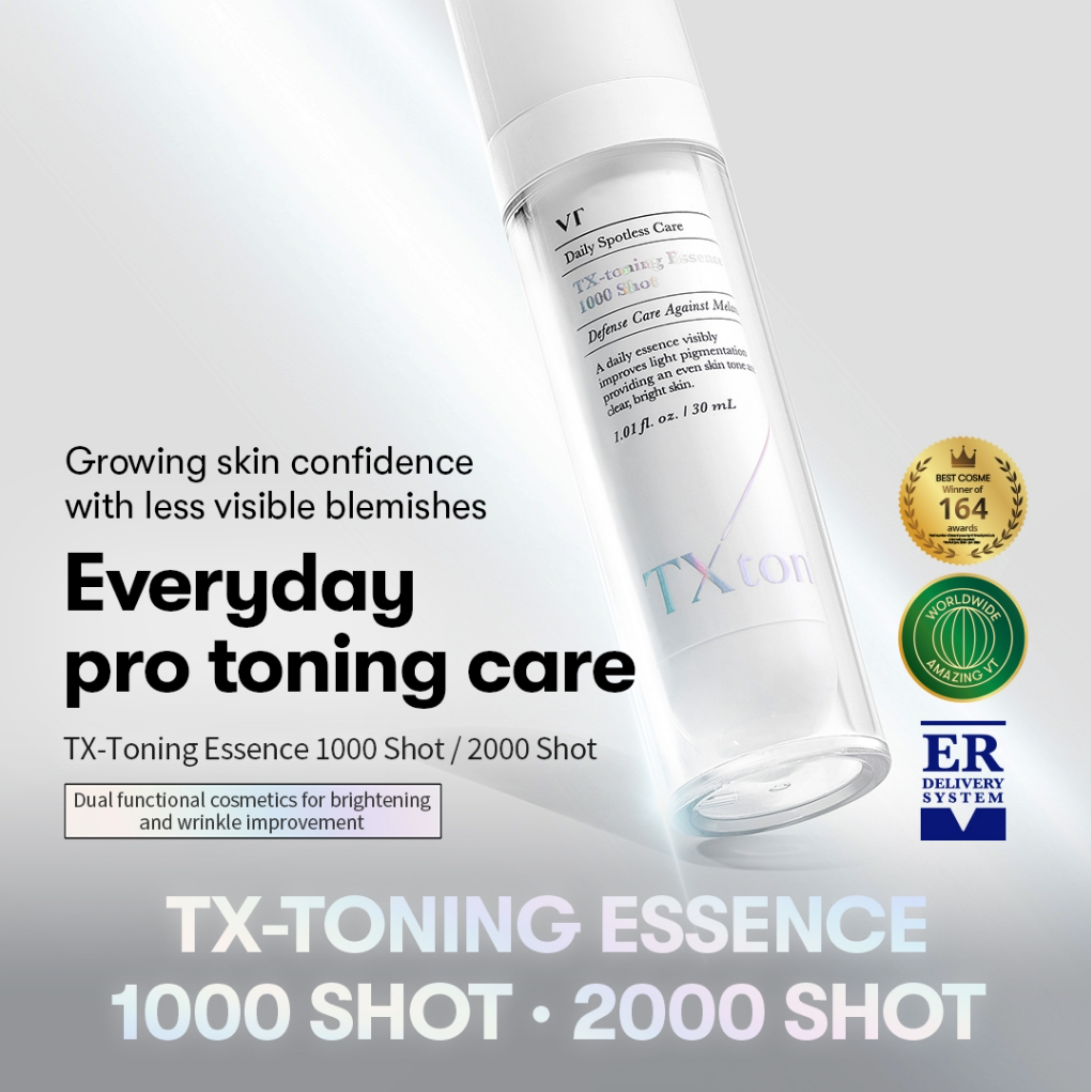 VT TX-Toning Essence 1000 Shot – Brightening and Hydrating Essence (30ml)