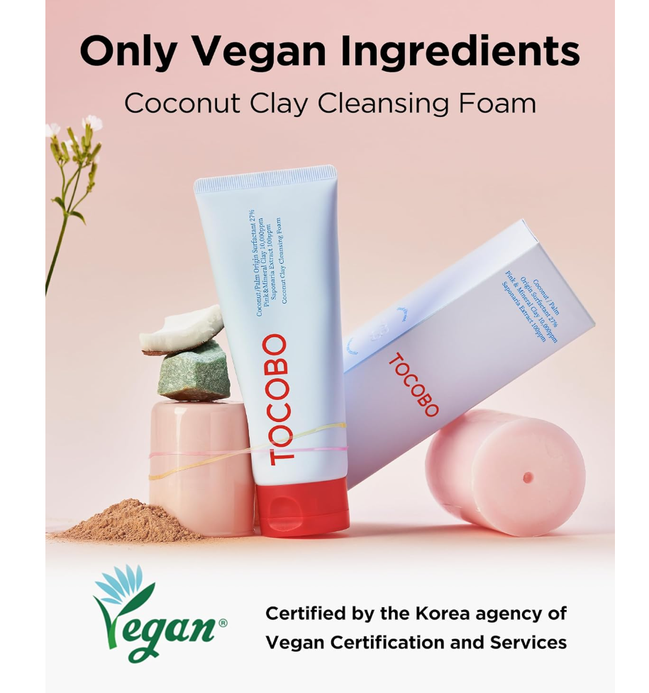TOCOBO Coconut Clay Cleansing Foam 150 ml