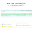 D'Alba Daily Mild Cica Calming Pad 50pads 165ml