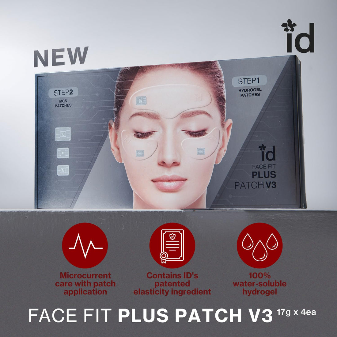 ID PLACOSMETICS Face Fit Plus Patch V3 – 4ea