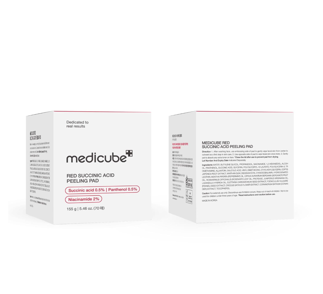 Medicube Red Succinic Acid Peeling Pad 155g