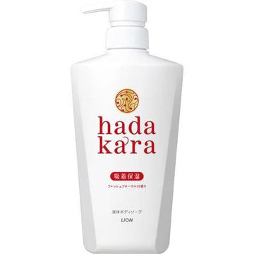 Lion Hadakara Floral Boutique Body Wash (500 mL)