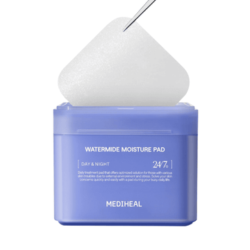 MEDIHEAL Watermide Moisture Pad 100 Pads - white background