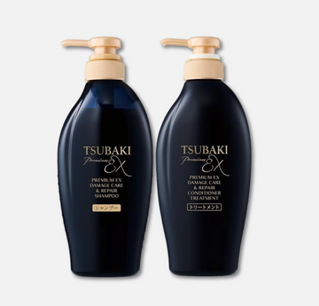 TSUBAKI Premium EX Damage Care & Repair Shampoo & Treatment Set 400ml+400g