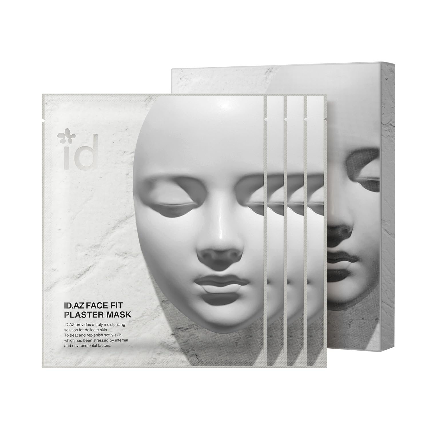 ID Placosmetics Face Fit Plaster Mask 4pcs