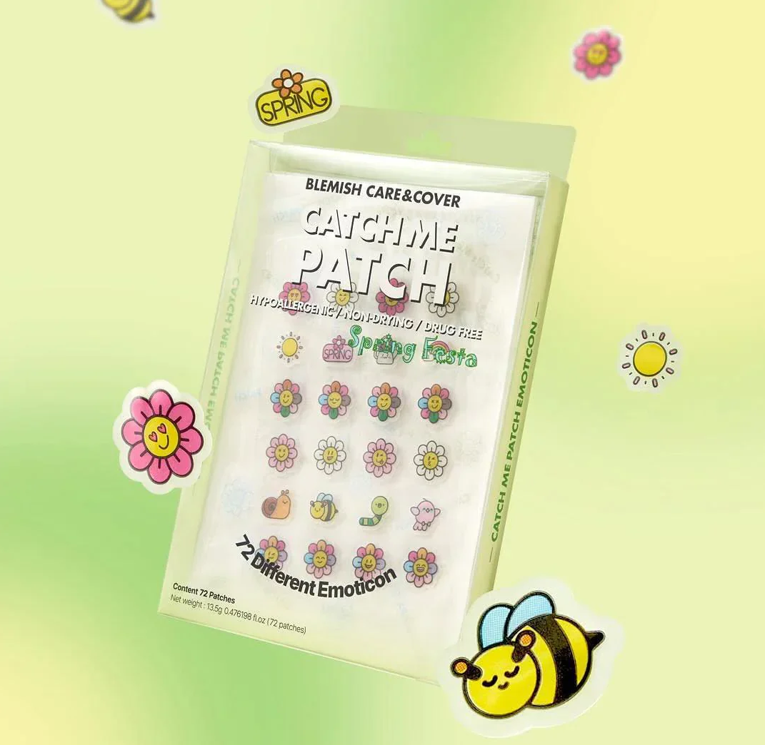 Catch Me Patch – Invisible Acne Care Hydrocolloid Patches