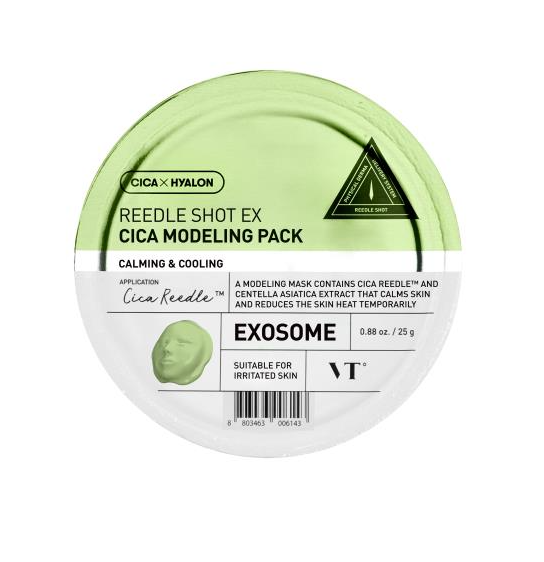 VT Reedle Shot EX Modeling Pack – Collagen / Vitamin / Cica / Hyaluronic (25g)