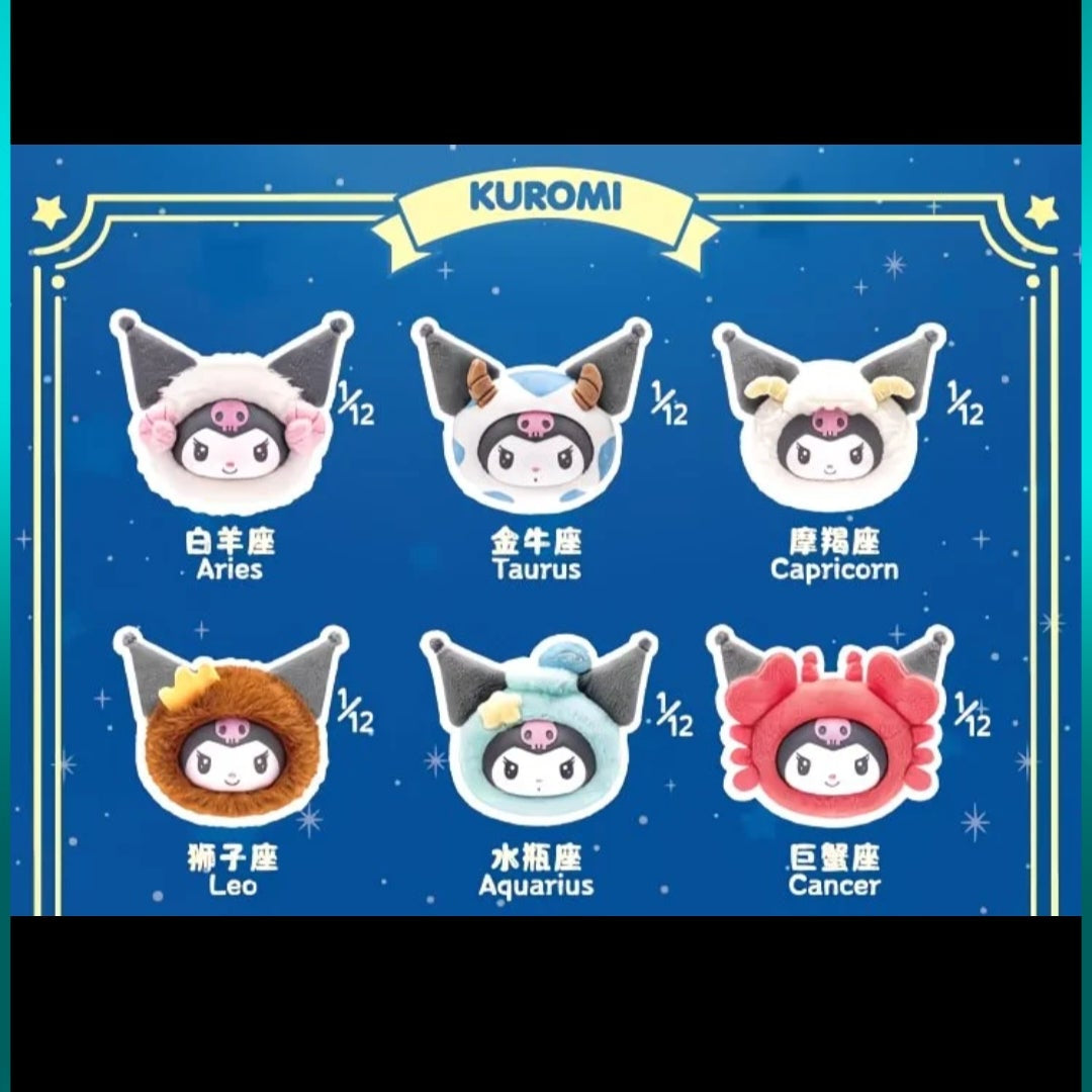 Authentic TOPTOY Kuromi Zodiac Series Blind Box-Random Single Box